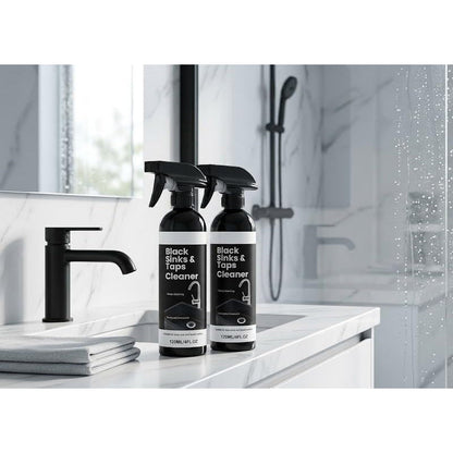 🚿 Limescale Cleaner Spray for Black Sinks, Faucets & Fixtures