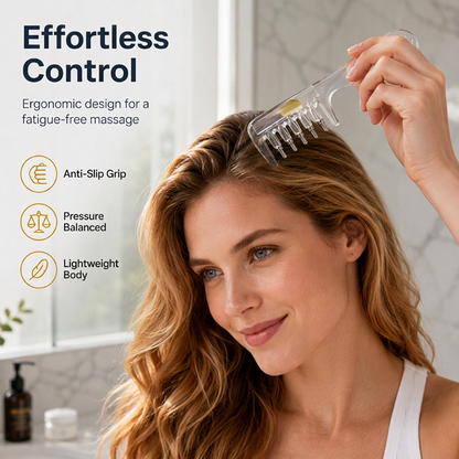 ⏰Transparent Hair Oil Applicator Comb