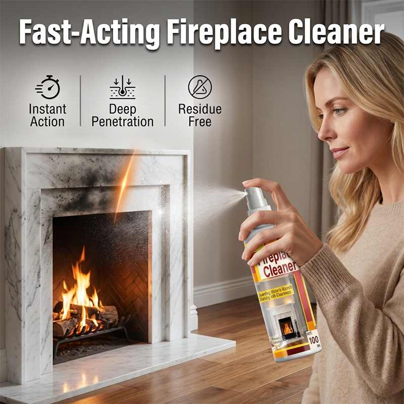 🔥Fast‑Acting Fireplace Cleaner Spray