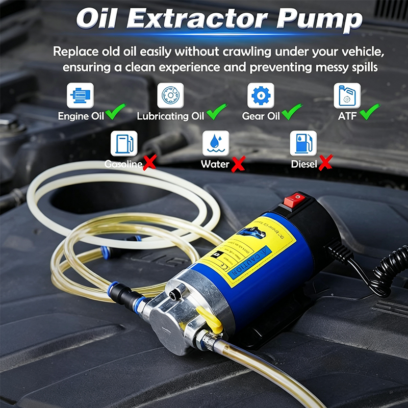 ✨Portable Engine Oil Transfer Pump – Handy Maintenance Tool