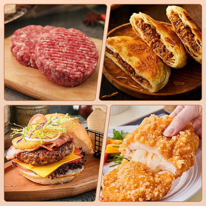 🥩Steak Press Round Patty Mold | Food‑Grade 304 Stainless Steel Burger Patty Maker