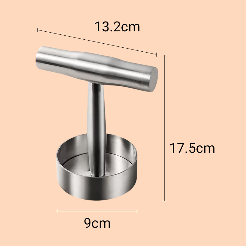 🥩Steak Press Round Patty Mold | Food‑Grade 304 Stainless Steel Burger Patty Maker