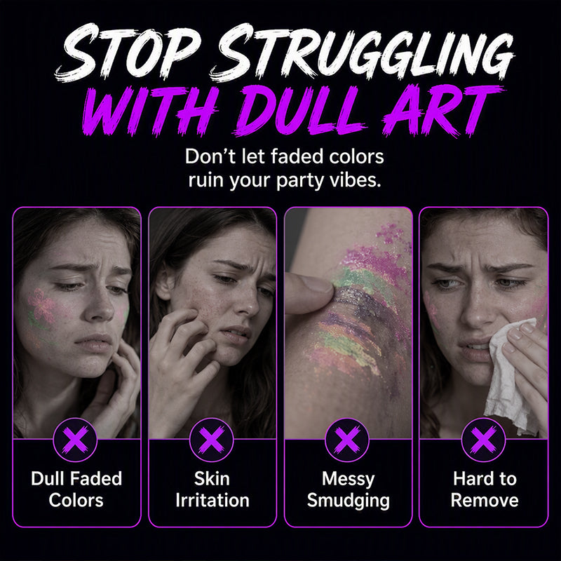 Glow Party Tattoo Pens