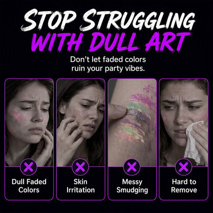 Glow Party Tattoo Pens
