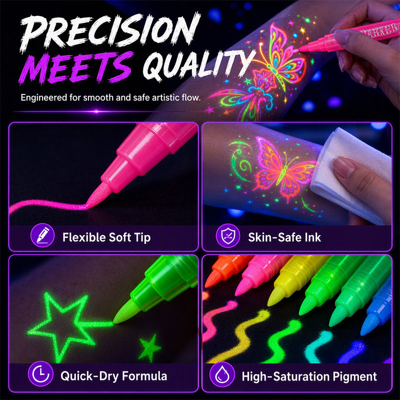 Glow Party Tattoo Pens