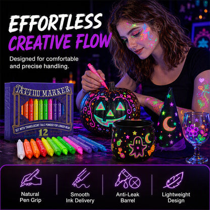 Glow Party Tattoo Pens
