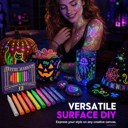 Glow Party Tattoo Pens