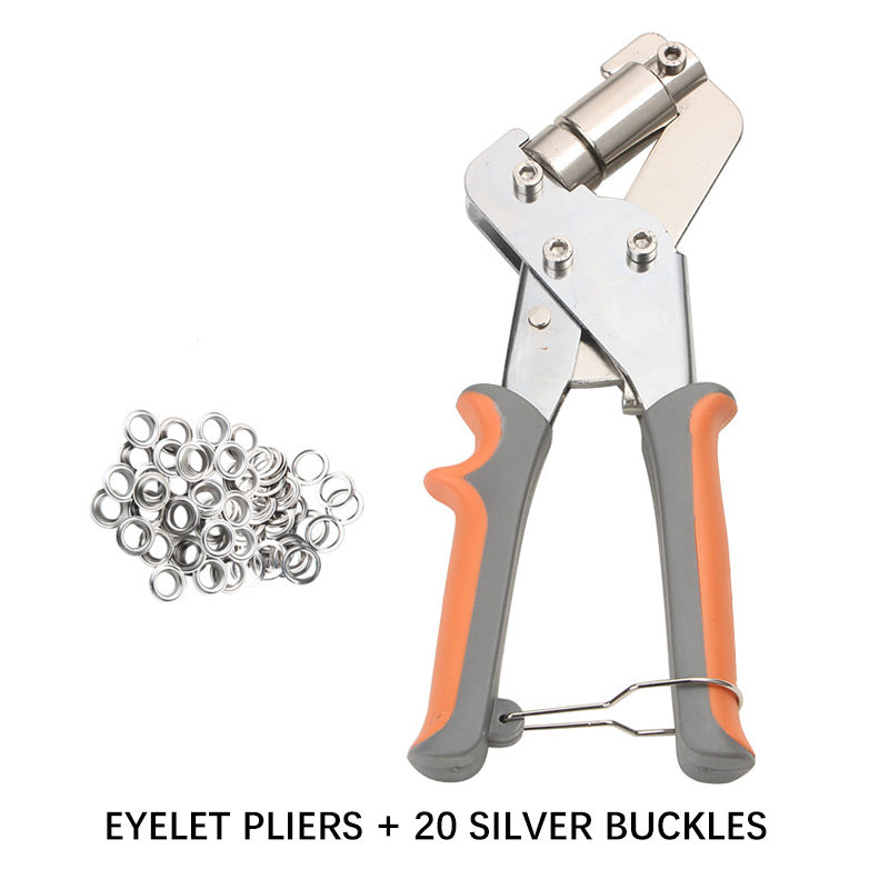 🔧 Eyelet Pliers for Tarpaulins – Complete Grommet Punch Kit