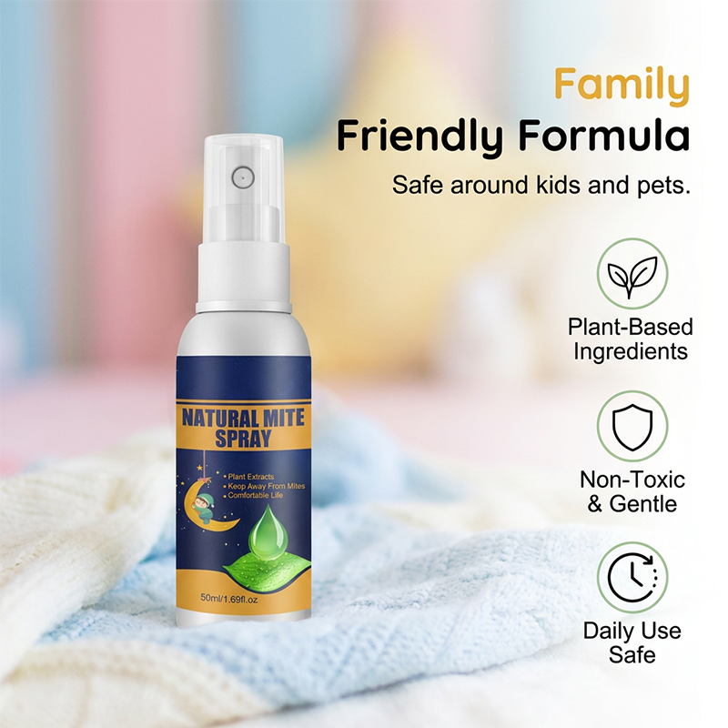 🌿✨Natural Plant-Based Mite Removal Spray