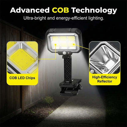 Clip-On Solar Motion Sensor Light
