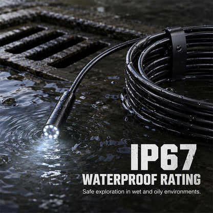 HD Inspection Endoscope – IPS Screen, IP67 Waterproof Probe