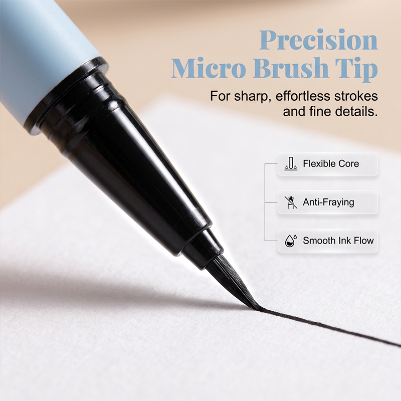 👁️Waterproof Fine Eyeliner Pen👁️ – 0.01mm Tip with Smudge-Proof Formula – Ideal for Precise, Long-Lasting Eye Makeup ⚡