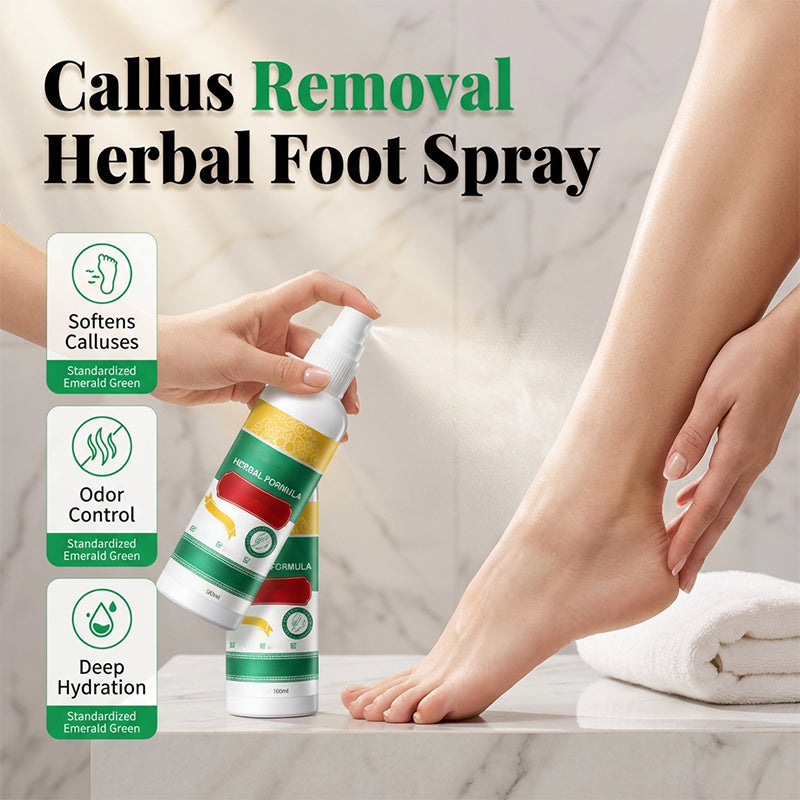 🥳HOT SALE🥳💞10K+ SOLD! Foot Care Spray –Herbal formula, removes calluses & neutralizes odor. Fresh feet – grab yours! ✅