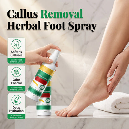 🥳HOT SALE🥳💞10K+ SOLD! Foot Care Spray –Herbal formula, removes calluses & neutralizes odor. Fresh feet – grab yours! ✅