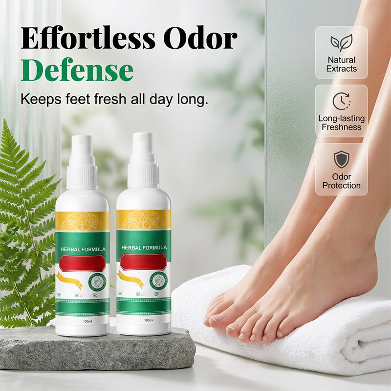 🥳HOT SALE🥳💞10K+ SOLD! Foot Care Spray –Herbal formula, removes calluses & neutralizes odor. Fresh feet – grab yours! ✅
