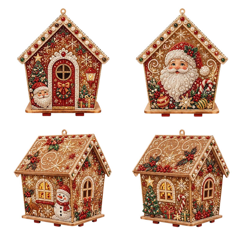 🎄  HOT SALE 50% OFF🎅 3D Pearl Art Christmas Kit — Sparkling DIY Holiday Decor