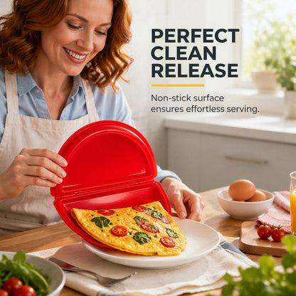 🍳2‑in‑1 Microwave Omelet & Egg Cooker