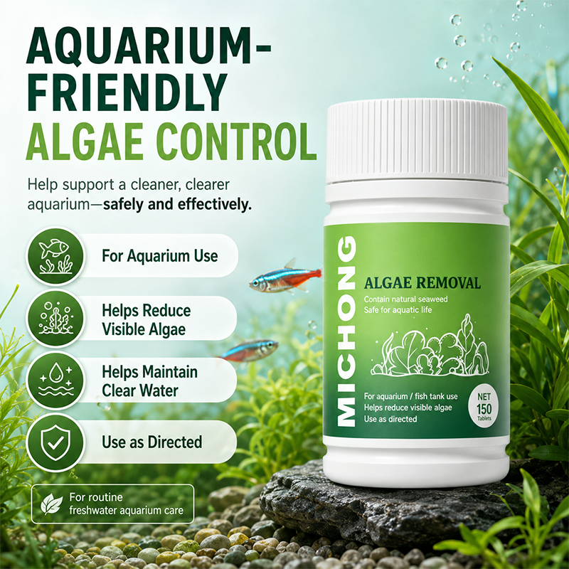 Fast-Acting Aquarium Algae Remover Tablets