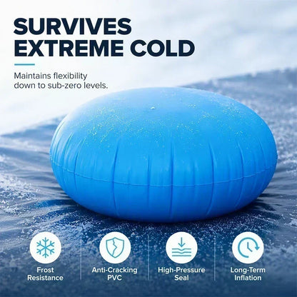 Round Inflatable Pool Winterizing Air Pillow – Ice Pressure Relief, Winter Pool Protector