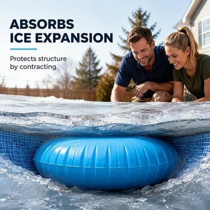 Round Inflatable Pool Winterizing Air Pillow – Ice Pressure Relief, Winter Pool Protector