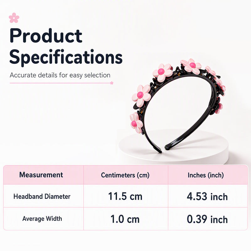 🎀 Cartoon Braiding Headband – Easy & Cute Styling