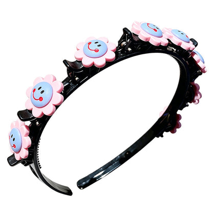 🎀 Cartoon Braiding Headband – Easy & Cute Styling