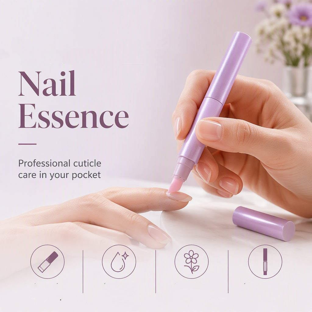 Portable Nail Care Essence Pen – Precise Cuticle Moisturizing Treatment