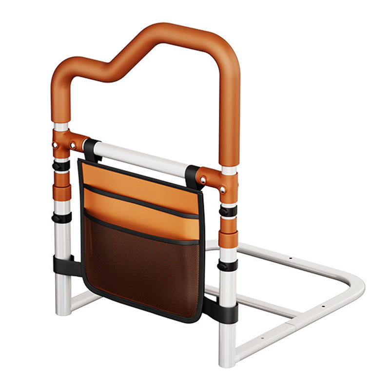 Adjustable Bed Assist Rail with Storage Pocket