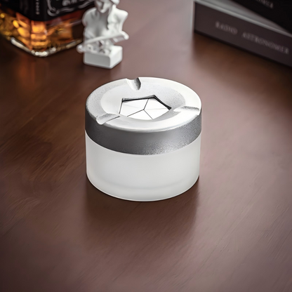 Modern Minimalist Rotating Lid Ashtray