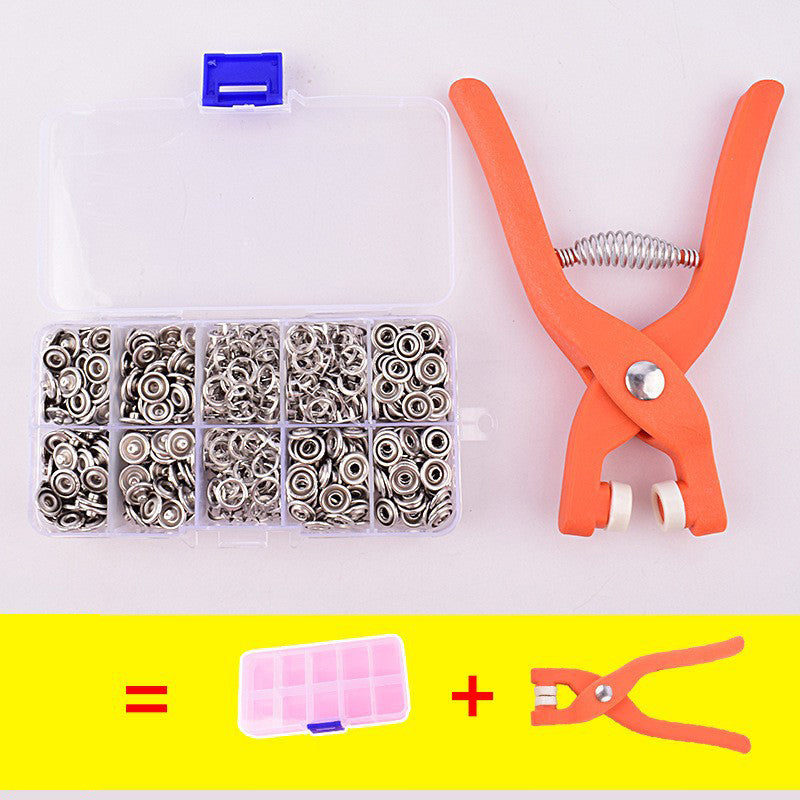 Sew-Free Snap Fastener Plier Kit