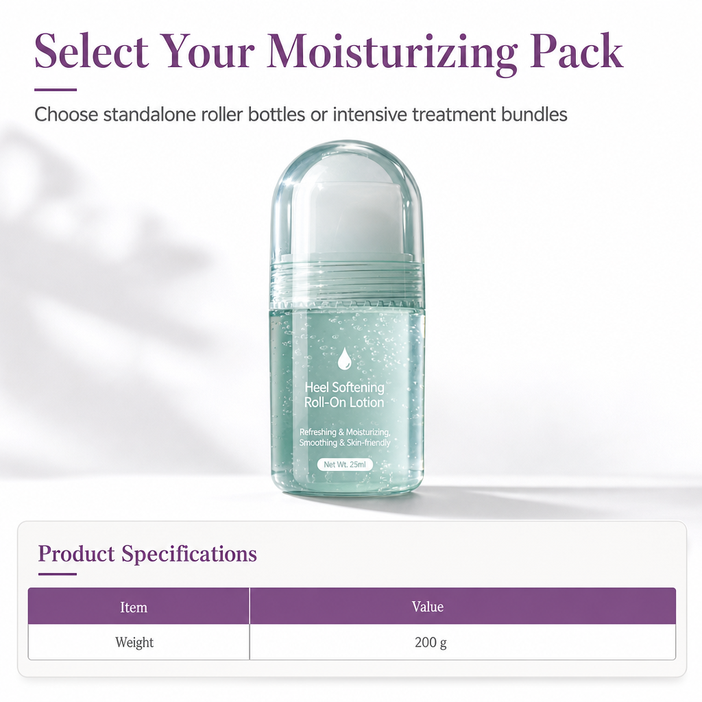 Moisturizing Roll-On Heel Care Cream