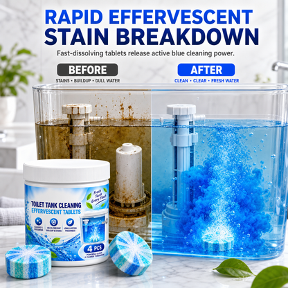 Effervescent Toilet Bowl & Tank Cleaning Tablets