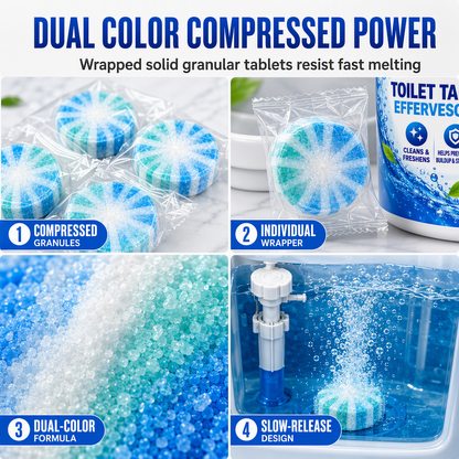Effervescent Toilet Bowl & Tank Cleaning Tablets