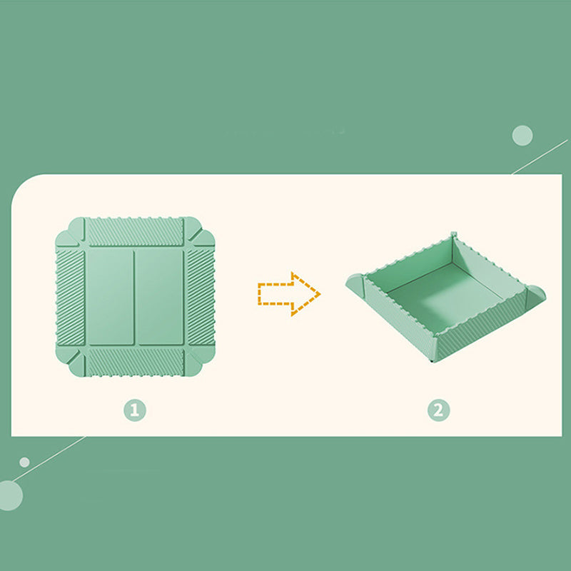 Magnetic Silicone Trivet — Foldable Pot Mat & Mini Tray