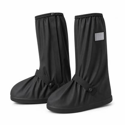 Waterproof High-Top Rain Shoe Covers