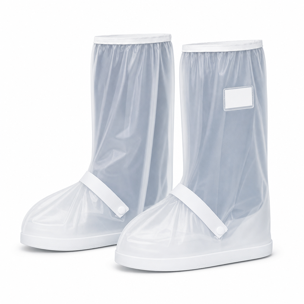 Waterproof High-Top Rain Shoe Covers