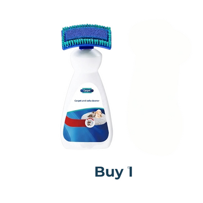 No-Wash Carpet & Sofa Cleaner with Brush