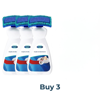 No-Wash Carpet & Sofa Cleaner with Brush