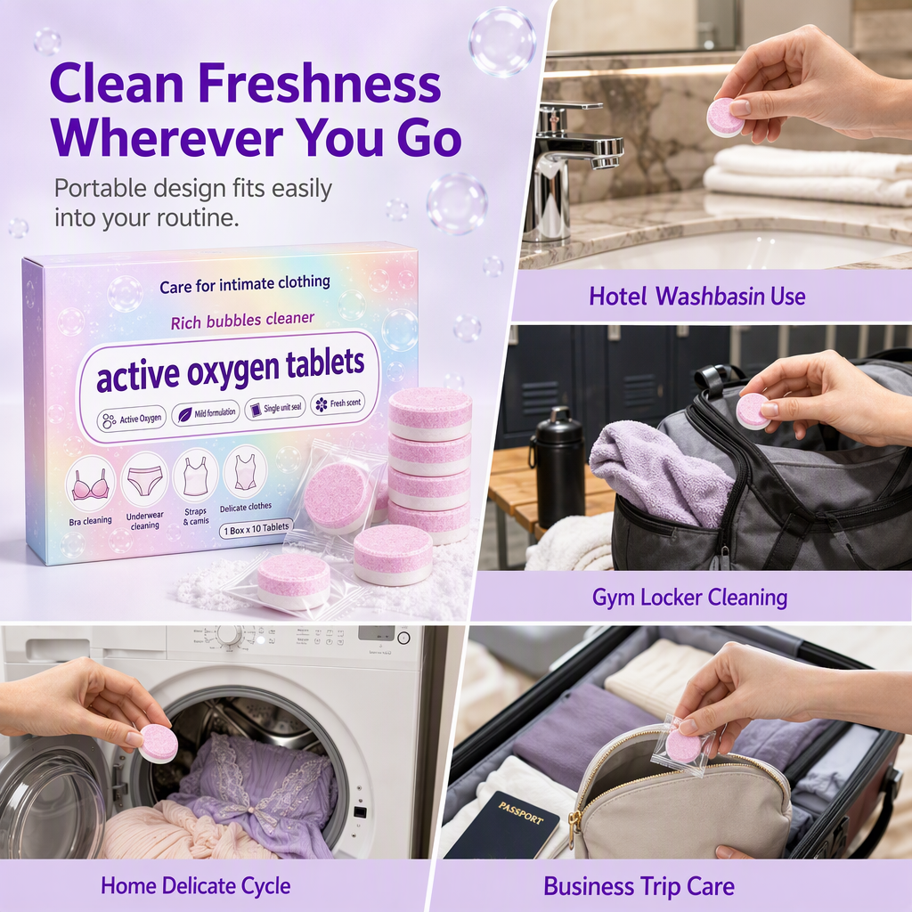 Laundry Cleaning Effervescent Tablets
