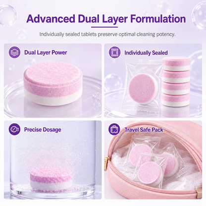 Laundry Cleaning Effervescent Tablets
