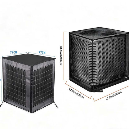 Outdoor Air Conditioner Cover with Mesh Sides