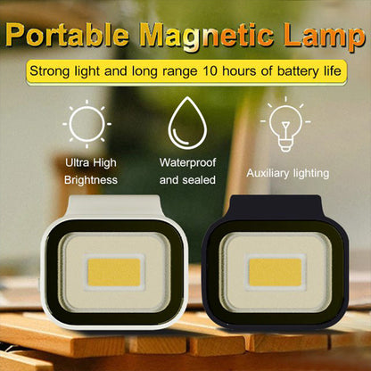 10-Hour Battery Life Portable Magnetic LED Light