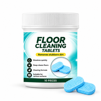 Floor Cleaning Effervescent Tablets for Mopping and Robot Vacuums