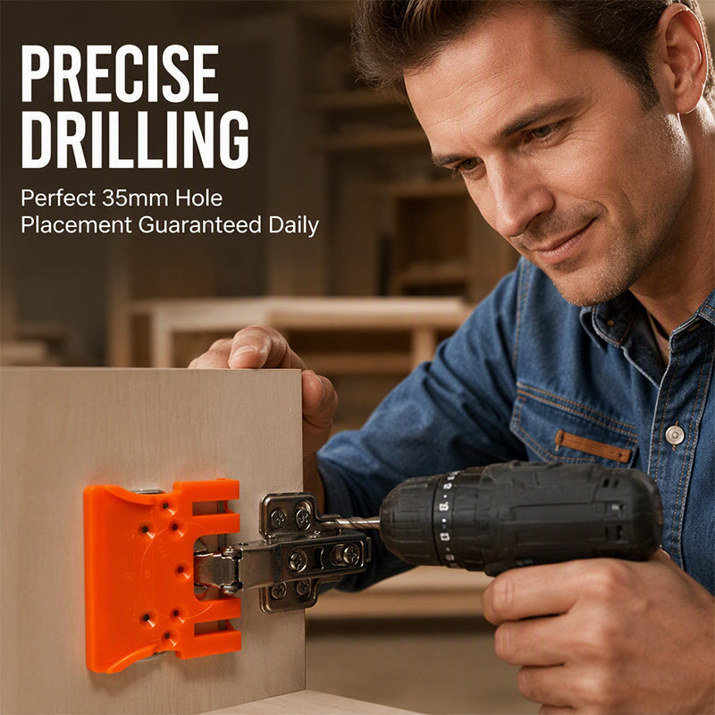 Magnetic Hinge Installation Positioner with 2.5mm Gap Limit Tool