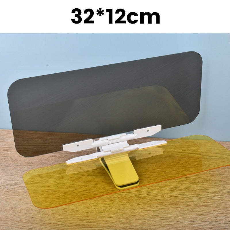 🚗 Drive Safer Day & Night 🌙 Universal HD Anti-Glare Car Visor ✨