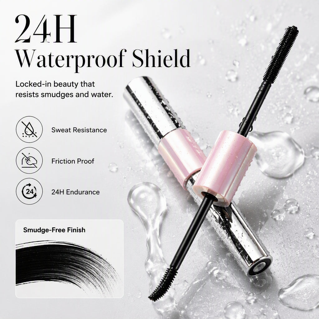 Double-Ended Waterproof Volumizing Mascara