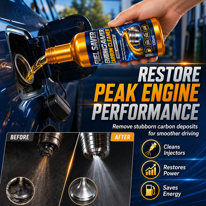 Car System Cleaner Additive – Deep Injector Cleanse, Carbon Deposit Removal & Restore Lost MPG