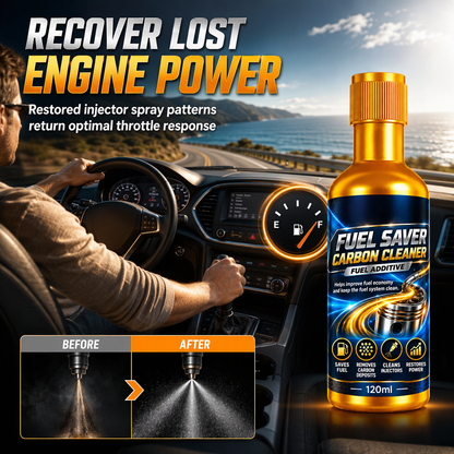 Car System Cleaner Additive – Deep Injector Cleanse, Carbon Deposit Removal & Restore Lost MPG