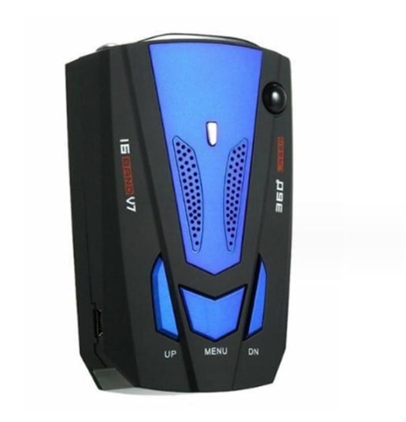 Vehicle Radar Signal Alert Device – visual & voice alerts, dashboard mount, 3 colours. Stay aware of compatible signals while driving