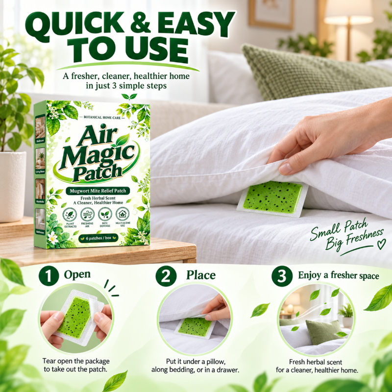 Long-Lasting Mugwort Mite Relief Patch